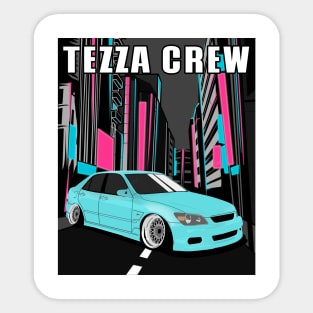 Toyota Altezza Tezza Crew Sticker